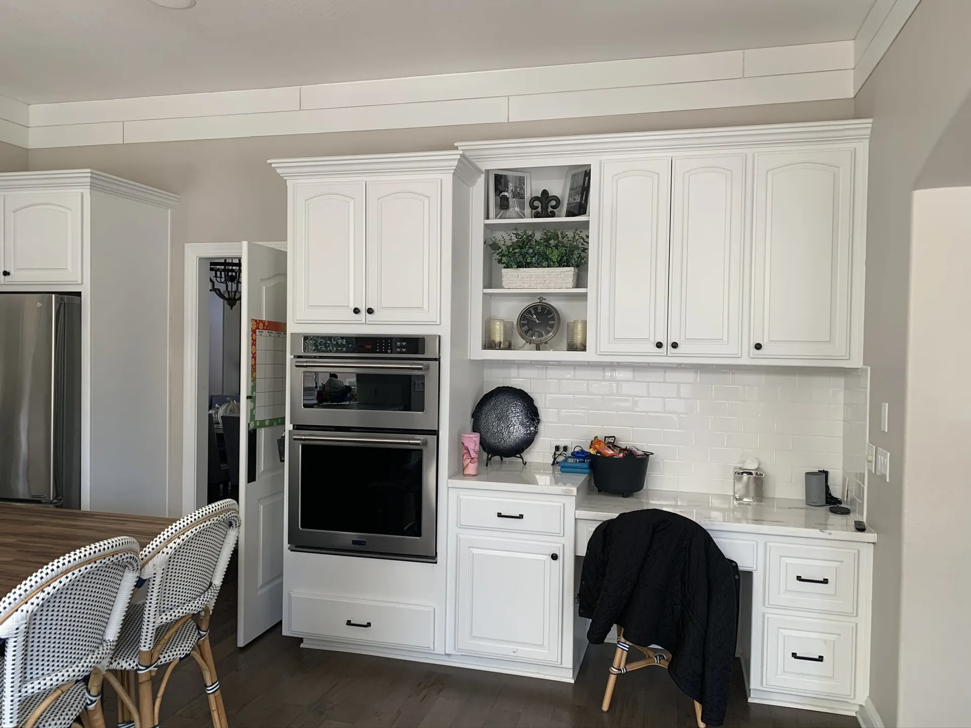 White Kitchen With Open Shelving