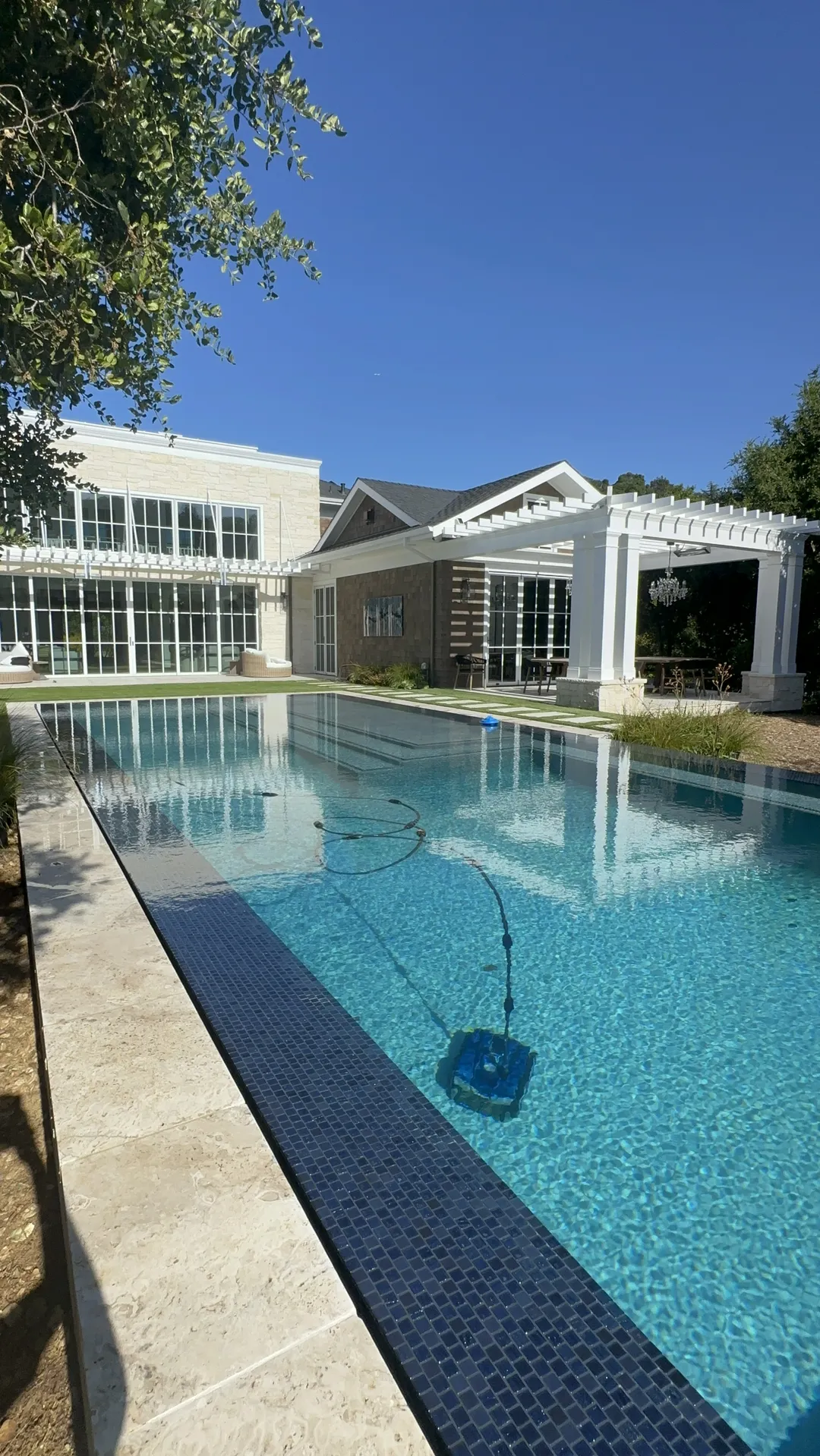 Pool and Spa With Patio Jets