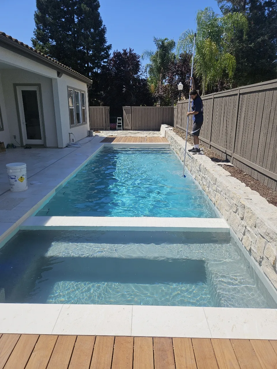 Pool and Spa With Full Outdoor Living
